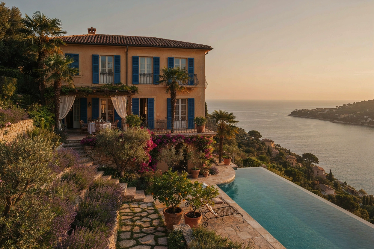 Villa provençale avec piscine prise en charge par notre agence